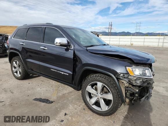 ✅ 2014 Jeep Grand Cherokee Limited • VIN: 1C4RJFBG8EC135248 • Lot: 90096005. Listed on Copart with 174,639 mi. Free auction sales archive from the USA and detailed vehicle history report at DreamBid. Image 4.