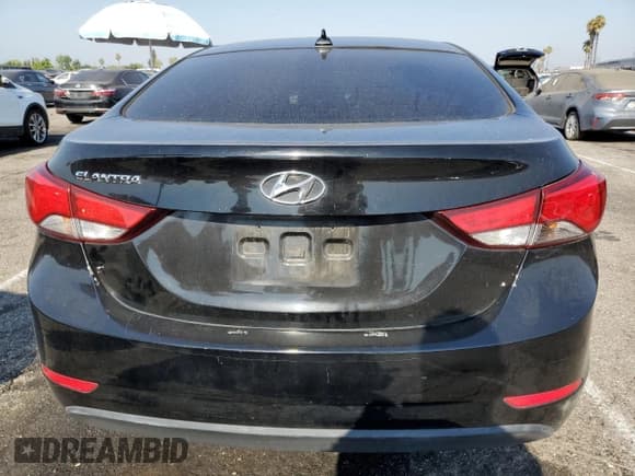 ✅ 2016 Hyundai Elantra SE • VIN: KMHDH4AE3GU601624 • Lot: 68548065. Listed on Copart with Not provided. Free auction sales archive from the USA and detailed vehicle history report at DreamBid. Image 6.