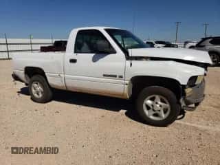 2000 Dodge 1500 Work Special z VIN 1B7HC16X3YS564746, wystawiony jako Copart lot #67871674 z przebiegiem Nie podano mil oraz Szkoda całkowita • Salvage title. Historia ofert i sprzedaży dostępna na DreamBid. Obrazek 4.