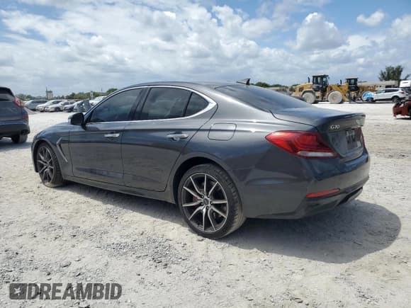 ✅ 2019 Genesis G70 Sport • VIN: KMTG24LA6KU034865 • Lot: 55304455. Wystawiony na Copart z przebiegiem 57 087 mil. Bezpłatny archiwum sprzedaży aukcyjnych z USA i szczegółowy raport historii pojazdu na DreamBid. Zdjęcie 2.
