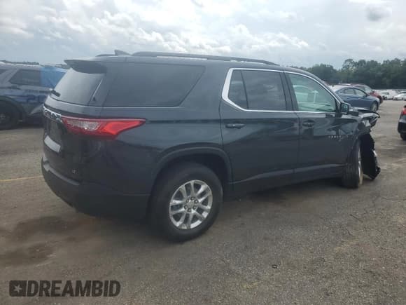 ✅ 2021 Chevrolet Traverse LT Cloth • VIN: 1GNERGKW2MJ200827 • Lot: 84030205. Listed on Copart with 53,869 mi. Free auction sales archive from the USA and detailed vehicle history report at DreamBid. Image 3.
