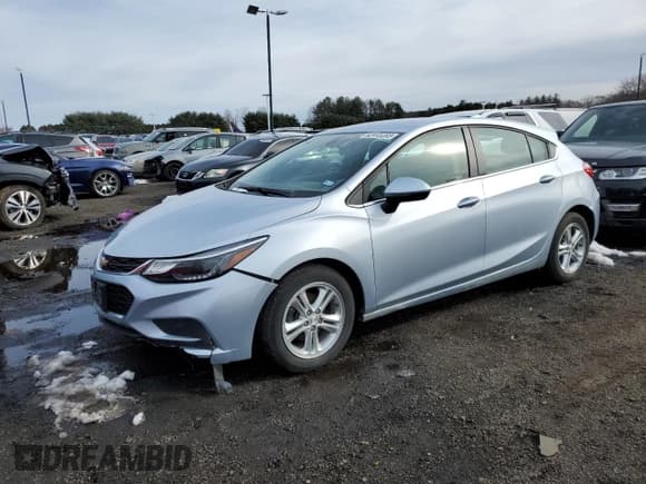 ✅ 2018 Chevrolet Cruze LT • VIN: 3G1BE6SM3JS552320 • Lot: 43445393. Listed on Copart with 61,700 mi. Free auction sales archive from the USA and detailed vehicle history report at DreamBid. Image 1.