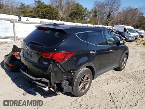 ✅ 2017 Hyundai Santa Fe 2.4L • VIN: 5NMZUDLB7HH036411 • Лот: 45649953. Опубликован ранее на Copart с пробегом 89 434 миль. Бесплатный доступ к архиву аукционных продаж из США и подробный отчёт об истории автомобиля на DreamBid. Изображение 3.