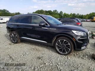 ✅ 2020 Lincoln Aviator Reserve • VIN: 5LM5J7XC5LGL16364 • Лот: 55379583. Опубликован ранее на Copart с пробегом 51 217 миль. Бесплатный доступ к архиву аукционных продаж из США и подробный отчёт об истории автомобиля на DreamBid. Изображение 4.