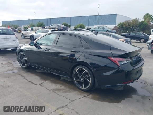 ✅ 2021 Hyundai Elantra N Line • VIN: KMHLR4AF3MU137117 • Lot: 43352110. Listed on IAAI with 81,180 mi. Free auction sales archive from the USA and detailed vehicle history report at DreamBid. Image 3.