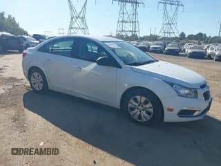 ✅ 2016 Chevrolet Cruze LS • VIN: 1G1PB5SG9G7222837 • Lot: 43190646. Listed on IAAI with 166,597 mi. Free auction sales archive from the USA and detailed vehicle history report at DreamBid. Image 1.