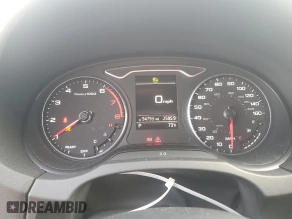 ✅ 2020 Audi A3 Premium • VIN: WAUAUGFF3LA013253 • Lot: 84753515. Listed on Copart with 94,793 mi. Free auction sales archive from the USA and detailed vehicle history report at DreamBid. Image 9.