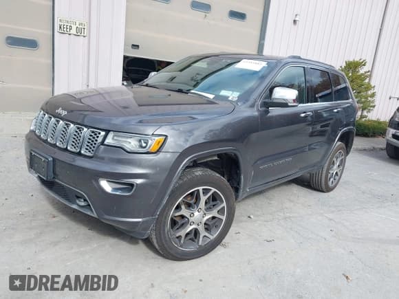 ✅ 2019 Jeep Grand Cherokee Overland • VIN: 1C4RJFCG4KC638396 • Лот: 43393882. Опубликован ранее на IAAI с пробегом 87 067 миль. Бесплатный доступ к архиву аукционных продаж из США и подробный отчёт об истории автомобиля на DreamBid. Изображение 21.