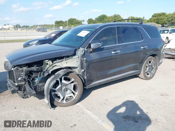 ✅ 2024 Hyundai Palisade Limited • VIN: KM8R54GE7RU663925 • Лот: 41482573. Опубликован ранее на IAAI с пробегом 34 028 миль. Бесплатный доступ к архиву аукционных продаж из США и подробный отчёт об истории автомобиля на DreamBid. Изображение 2.