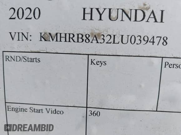 2020 Hyundai Venue SE с VIN KMHRB8A32LU039478, выставлен на аукционе IAAI как лот 43167660 с пробегом 57 652 миль миль и . История ставок и продаж доступна на DreamBid. Изображение 9.