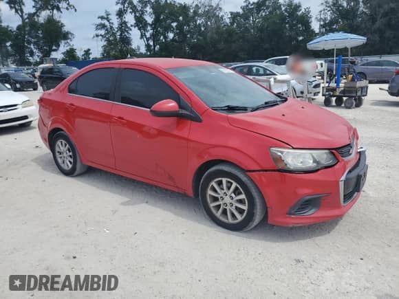 ✅ 2017 Chevrolet Sonic LT • VIN: 1G1JD5SH4H4124603 • Lot: 80303385. Listed on Copart with 148,488 mi. Free auction sales archive from the USA and detailed vehicle history report at DreamBid. Image 4.