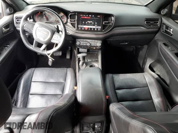 2022 Dodge Durango R/T with VIN 1C4SDJCT3NC204578, listed as a Copart auction lot 87387055 with 19,180 mi miles and Salvage title. Bid and sale history available at DreamBid. Image 8.