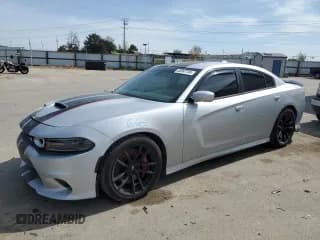 ✅ 2020 Dodge Charger Scat Pack Widebody • VIN: 2C3CDXGJ3LH183097 • Lot: 53367745. Listed on Copart with 44,940 mi. Free auction sales archive from the USA and detailed vehicle history report at DreamBid. Image 1.