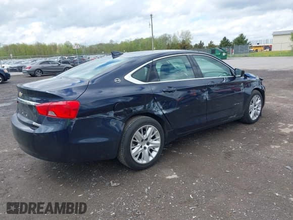 ✅ 2017 Chevrolet Impala LS • VIN: 2G11X5S37H9114091 • Lot: 42195746. Listed on IAAI with 49,846 mi. Free auction sales archive from the USA and detailed vehicle history report at DreamBid. Image 4.