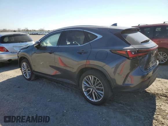 ✅ 2022 Lexus NX 350h Luxury • VIN: JTJHKCEZ2N5000126 • Lot: 47527264. Listed on Copart with Not provided. Free auction sales archive from the USA and detailed vehicle history report at DreamBid. Image 2.