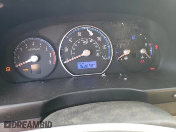 ✅ 2007 Hyundai Santa Fe GLS • VIN: 5NMSG13D97H065173 • Lot: 75957864. Listed on Copart with 158,858 mi. Free auction sales archive from the USA and detailed vehicle history report at DreamBid. Image 9.