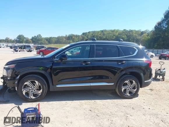 2021 Hyundai Santa Fe SEL with VIN 5NMS2DAJ9MH325043, listed as a IAAI auction lot 43416390 with 60,379 mi miles and . Bid and sale history available at DreamBid. Image 14.