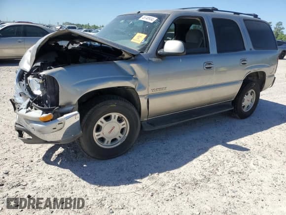 ✅ 2002 GMC Yukon SLE • VIN: 1GKEC13V52R179522 • Lot: 63090714. Wystawiony na Copart z przebiegiem 195 885 mil. Bezpłatny archiwum sprzedaży aukcyjnych z USA i szczegółowy raport historii pojazdu na DreamBid. Zdjęcie 1.