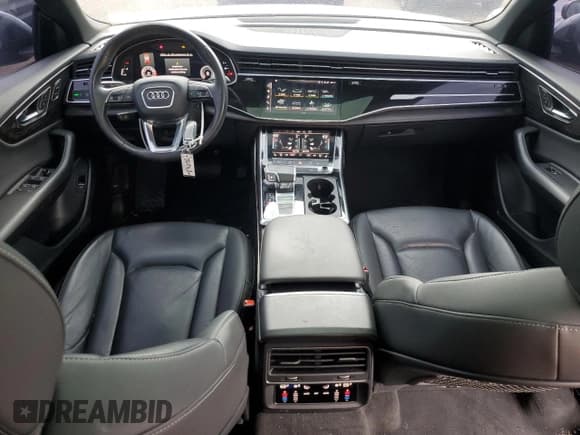 ✅ 2021 Audi Q8 Premium Plus • VIN: WA1EVAF1XMD026823 • Lot: 70829735. Listed on Copart with 57,146 mi. Free auction sales archive from the USA and detailed vehicle history report at DreamBid. Image 8.