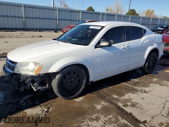 ✅ 2012 Dodge Avenger SE • VIN: 1C3CDZAB4CN168144 • Lot: 79125414. Wystawiony na Copart z przebiegiem 158 430 mil. Bezpłatny archiwum sprzedaży aukcyjnych z USA i szczegółowy raport historii pojazdu na DreamBid. Zdjęcie 1.