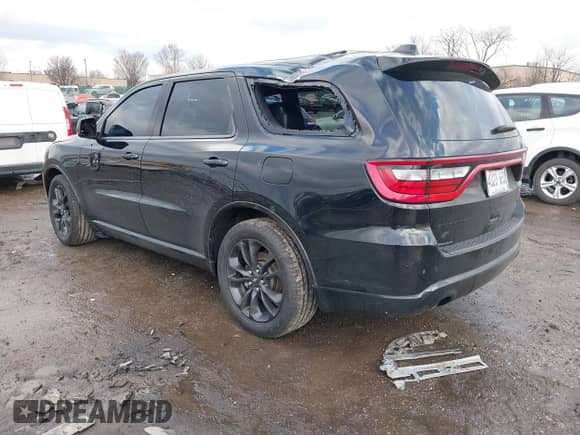 2021 Dodge Durango R/T with VIN 1C4SDJCT2MC837619, listed as a IAAI auction lot 41579641 with 49,603 mi miles and . Bid and sale history available at DreamBid. Image 3.