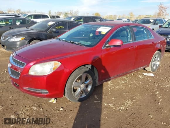 ✅ 2011 Chevrolet Malibu 2LT • VIN: 1G1ZD5E16BF215238 • Lot: 43606066. Listed on IAAI with 196,467 mi. Free auction sales archive from the USA and detailed vehicle history report at DreamBid. Image 2.
