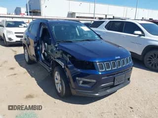 ✅ 2021 Jeep Compass Latitude • VIN: 3C4NJDBB8MT584150 • Lot: 43445921. Listed on IAAI with 91,909 mi. Free auction sales archive from the USA and detailed vehicle history report at DreamBid. Image 1.