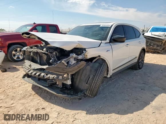 ✅ 2022 Acura MDX w/A-Spec Package • VIN: 5J8YE1H07NL047323 • Lot: 85905955. Wystawiony na Copart z przebiegiem 96 080 mil. Bezpłatny archiwum sprzedaży aukcyjnych z USA i szczegółowy raport historii pojazdu na DreamBid. Zdjęcie 1.