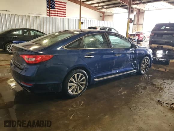 ✅ 2017 Hyundai Sonata Sport • VIN: 5NPE34AF3HH587218 • Лот: 90374745. Опубликован ранее на Copart с пробегом 112 718 миль. Бесплатный доступ к архиву аукционных продаж из США и подробный отчёт об истории автомобиля на DreamBid. Изображение 3.