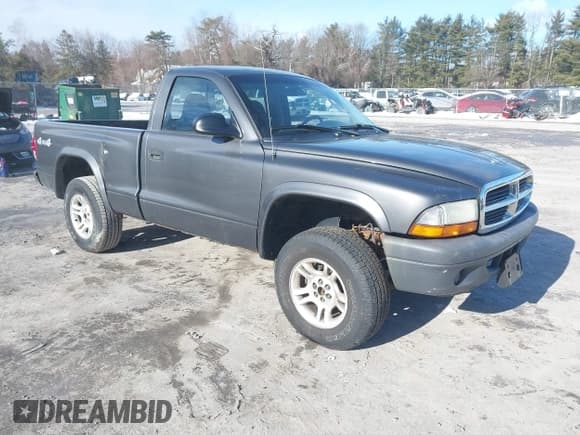 ✅ 2004 Dodge Dakota • VIN: 1D7GG16K24S588718 • Lot: 41552216. Wystawiony na IAAI z przebiegiem 140 653 mil. Bezpłatny archiwum sprzedaży aukcyjnych z USA i szczegółowy raport historii pojazdu na DreamBid. Zdjęcie 1.