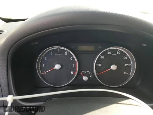 2010 Hyundai Accent GS with VIN KMHCM3AC2AU162746, listed as a Copart auction lot 75228044 with Not provided miles and Salvage title. Bid and sale history available at DreamBid. Image 9.