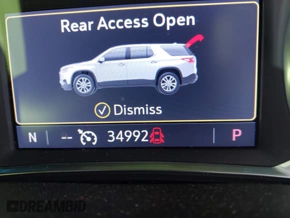 ✅ 2021 Chevrolet Traverse LT Cloth • VIN: 1GNERGKW3MJ157258 • Lot: 42169401. Listed on IAAI with 34,992 mi. Free auction sales archive from the USA and detailed vehicle history report at DreamBid. Image 16.