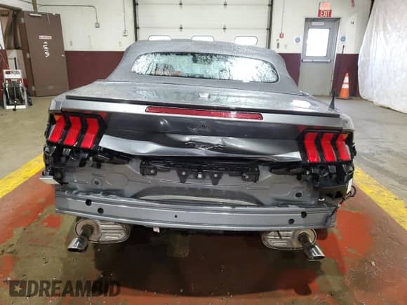 2024 Ford Mustang EcoBoost with VIN 1FAGP8UH1R5136541, listed as a Copart auction lot 59295935 with Not provided miles and Salvage title. Bid and sale history available at DreamBid. Image 6.