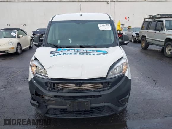 ✅ 2021 Ram ProMaster City Cargo Tradesman • VIN: ZFBHRFAB2M6T43801 • Lot: 41312105. Listed on IAAI with 44,022 mi. Free auction sales archive from the USA and detailed vehicle history report at DreamBid. Image 12.