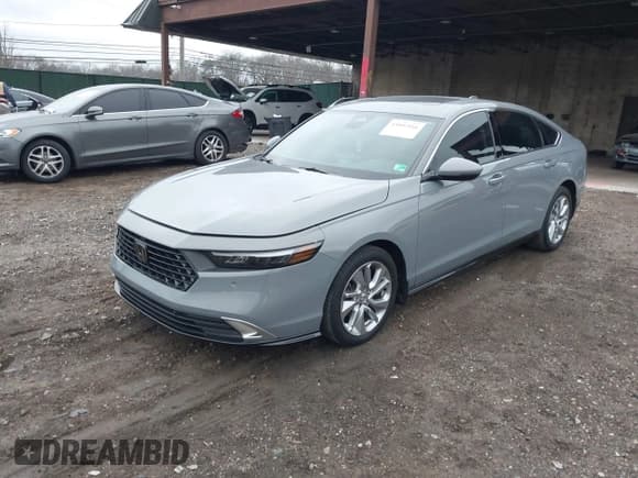 ✅ 2023 Honda Accord Touring • VIN: 1HGCY2F85PA049733 • Lot: 43805116. Listed on IAAI with 28,344 mi. Free auction sales archive from the USA and detailed vehicle history report at DreamBid. Image 2.