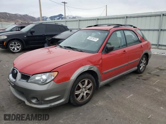 ✅ 2006 Subaru Impreza Outback Special Sports • VIN: JF1GG68676H807623 • Лот: 43825975. Опубликован ранее на Copart с пробегом 222 851 миль. Бесплатный доступ к архиву аукционных продаж из США и подробный отчёт об истории автомобиля на DreamBid. Изображение 1.