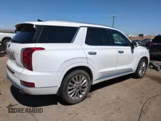 2020 Hyundai Palisade Limited z VIN KM8R54HE6LU121866, wystawiony jako Copart lot #66465015 z przebiegiem 88 179 mil mil oraz Czysty tytuł • Clean title. Historia ofert i sprzedaży dostępna na DreamBid. Obrazek 3.