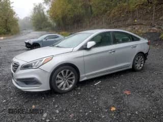 ✅ 2015 Hyundai Sonata Sport • VIN: 5NPE34AF1FH217558 • Lot: 85896765. Listed on Copart with 160,564 mi. Free auction sales archive from the USA and detailed vehicle history report at DreamBid. Image 1.