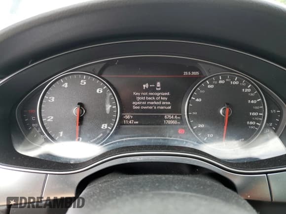 ✅ 2012 Audi A7 • VIN: WAUSGCFC8CN002171 • Lot: 58473235. Listed on Copart with 178,968 mi. Free auction sales archive from the USA and detailed vehicle history report at DreamBid. Image 9.