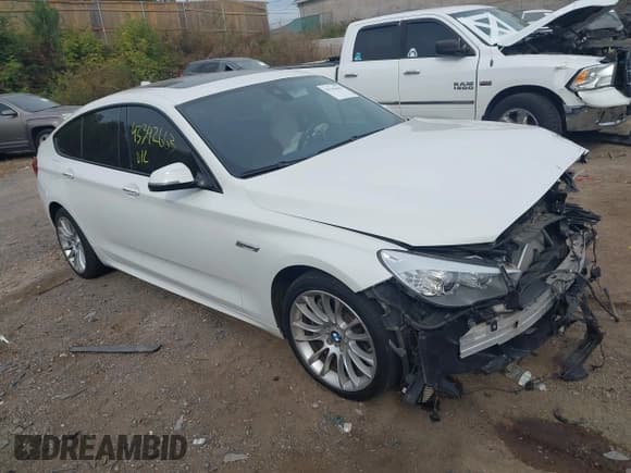 ✅ 2016 BMW 5 Series 535i Gran Turismo xDrive • VIN: WBA5M4C51GD186866 • Lot: 43342663. Listed on IAAI with 173,253 mi. Free auction sales archive from the USA and detailed vehicle history report at DreamBid. Image 1.