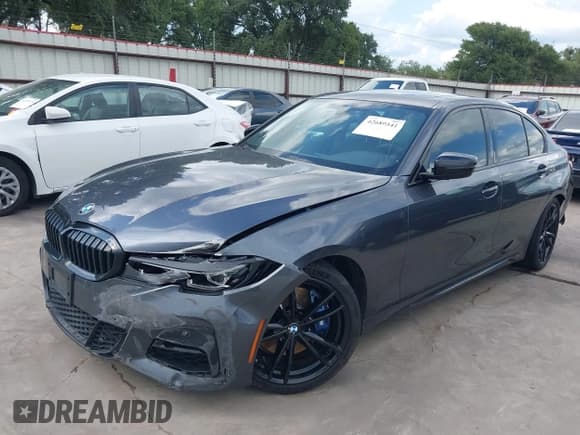 ✅ 2022 BMW 3 Series 330i • VIN: 3MW5R1J07N8C44688 • Lot: 42689341. Listed on IAAI with 24,398 mi. Free auction sales archive from the USA and detailed vehicle history report at DreamBid. Image 2.
