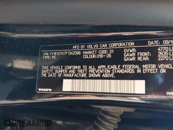 ✅ 2015 Volvo S60 T5 Premier • VIN: YV1612TK7F1342588 • Lot: 43488576. Wystawiony na IAAI z przebiegiem 81 838 mil. Bezpłatny archiwum sprzedaży aukcyjnych z USA i szczegółowy raport historii pojazdu na DreamBid. Zdjęcie 9.