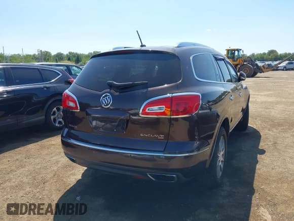 ✅ 2015 Buick Enclave Leather • VIN: 5GAKVBKD3FJ180181 • Lot: 43164125. Listed on IAAI with 165,521 mi. Free auction sales archive from the USA and detailed vehicle history report at DreamBid. Image 17.