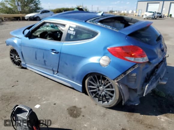 ✅ 2016 Hyundai Veloster Turbo Rally Edition • VIN: KMHTC6AE1GU257801 • Lot: 72054234. Wystawiony na Copart z przebiegiem 142 759 mil. Bezpłatny archiwum sprzedaży aukcyjnych z USA i szczegółowy raport historii pojazdu na DreamBid. Zdjęcie 2.