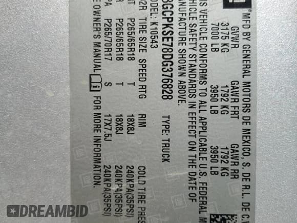 ✅ 2013 Chevrolet Silverado 1500 LT • VIN: 3GCPKSE78DG376828 • Lot: 68459084. Listed on Copart with 204,722 mi. Free auction sales archive from the USA and detailed vehicle history report at DreamBid. Image 12.