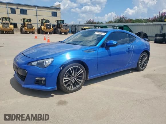 ✅ 2014 Subaru BRZ Limited • VIN: JF1ZCAC15E9604659 • Lot: 69607215. Listed on Copart with 64,321 mi. Free auction sales archive from the USA and detailed vehicle history report at DreamBid. Image 1.