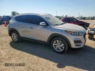 2020 Hyundai Tucson Value with VIN KM8J33A47LU127643, listed as a Copart auction lot 86266315 with 51,543 mi miles and Salvage title. Bid and sale history available at DreamBid. Image 4.