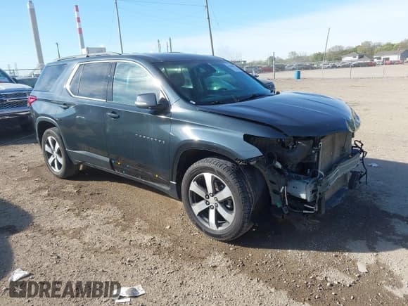 ✅ 2021 Chevrolet Traverse LT • VIN: 1GNERHKW5MJ208314 • Lot: 43416994. Wystawiony na IAAI z przebiegiem 106 936 mil. Bezpłatny archiwum sprzedaży aukcyjnych z USA i szczegółowy raport historii pojazdu na DreamBid. Zdjęcie 1.