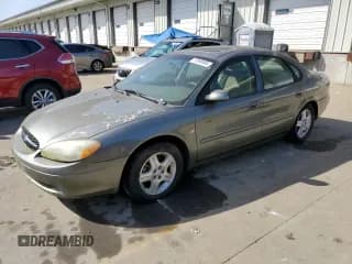 ✅ 2002 Ford Taurus SEL Deluxe • VIN: 1FAHP56S42A212083 • Lot: 77349104. Listed on Copart with 153,303 mi. Free auction sales archive from the USA and detailed vehicle history report at DreamBid. Image 1.
