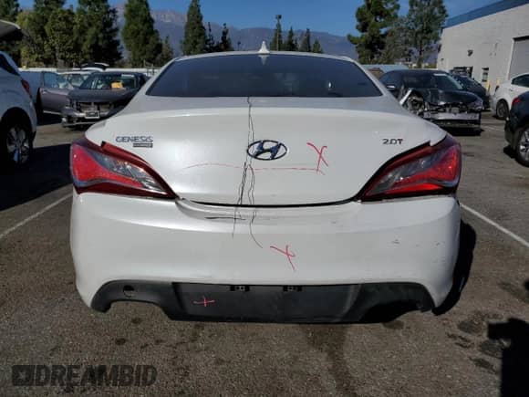 2013 Hyundai Genesis Coupe R-Spec с VIN KMHHT6KD7DU108039, выставлен на аукционе Copart как лот 89102755 с пробегом 53 403 миль миль и Списание • Salvage title. История ставок и продаж доступна на DreamBid. Изображение 6.